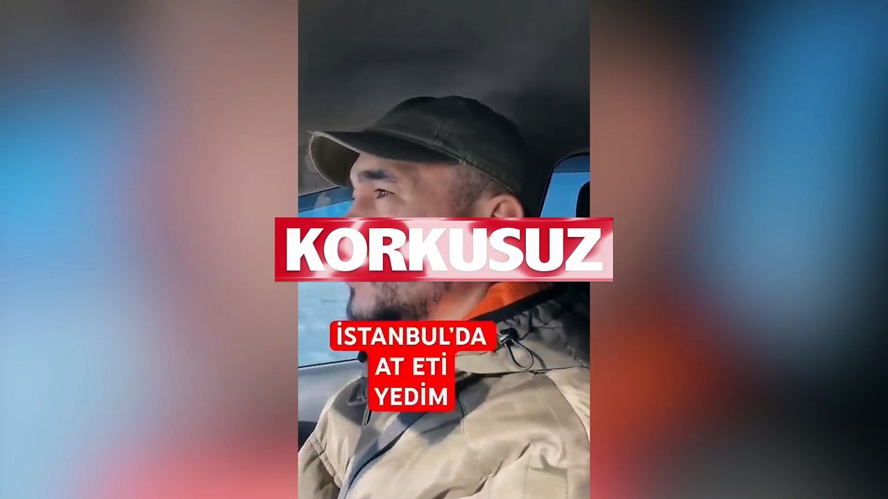 Moğol genç Türkiye’de yediği dönerle şaşkına döndü: "At eti yedim"