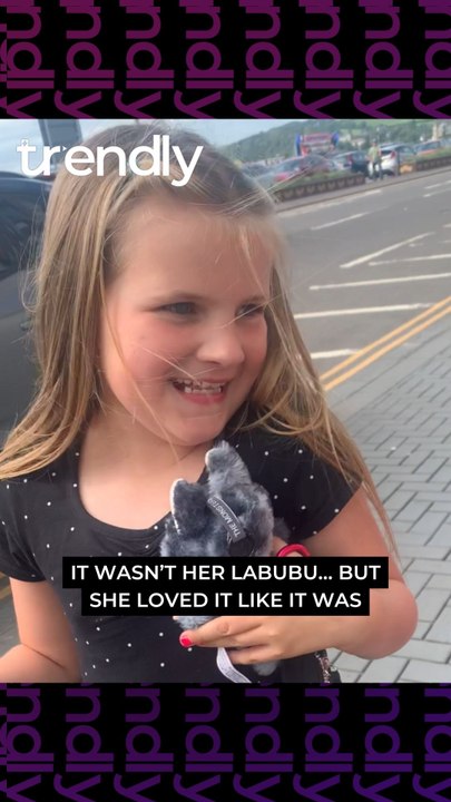 Young Girl’s Sweet Reaction to Secret Labubu Doll Melts Hearts