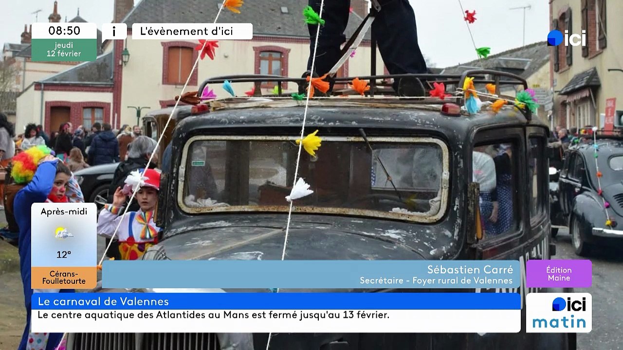 Cinq jours de Carnaval dans le petit village de Valennes !