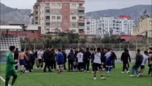 Liselilerin futbol turnuvasında kavga