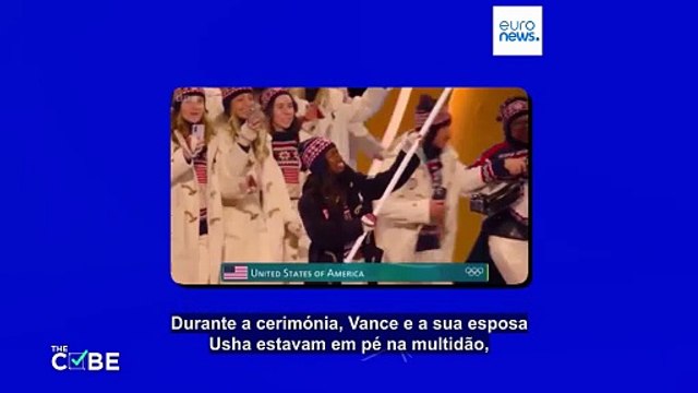 Jogos Olímpicos de Inverno: falsas alegações e vídeo com IA de JD Vance a ser vaiado em Milão-Cortina