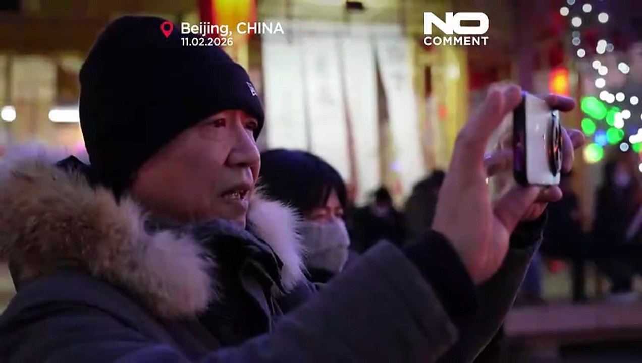 Pékin organise un spectacle de feu d’artifice en fer en fusion avant le Nouvel An lunaire