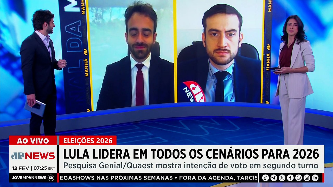 Genial/Quaest: Lula lidera cenários de 1º e 2º turno das eleições; Krigner comenta