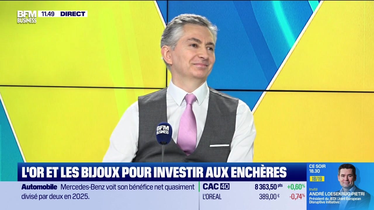 Le coffre-fort : L'or et les bijoux pour investir aux enchères - 12/02