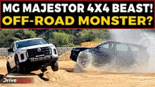 MG Majestor Unveiled 🔥 Ultimate Off-Road SUV? | 4x4 Capabilities & First Look