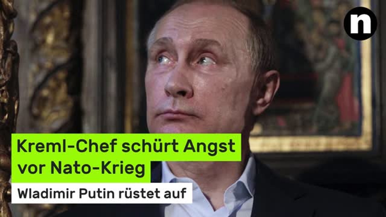 Wladimir Putin rüstet auf: Kreml-Chef schürt Angst vor Nato-Krieg nach Satellitenbilder-Beweis