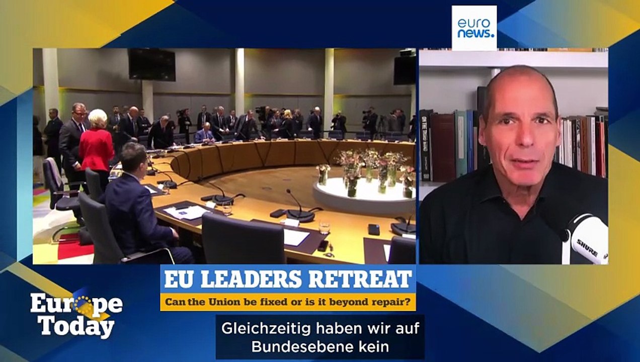 Europe Today: Interview mit Varoufakis und Skandal um ein Sexvideo in Ungarn