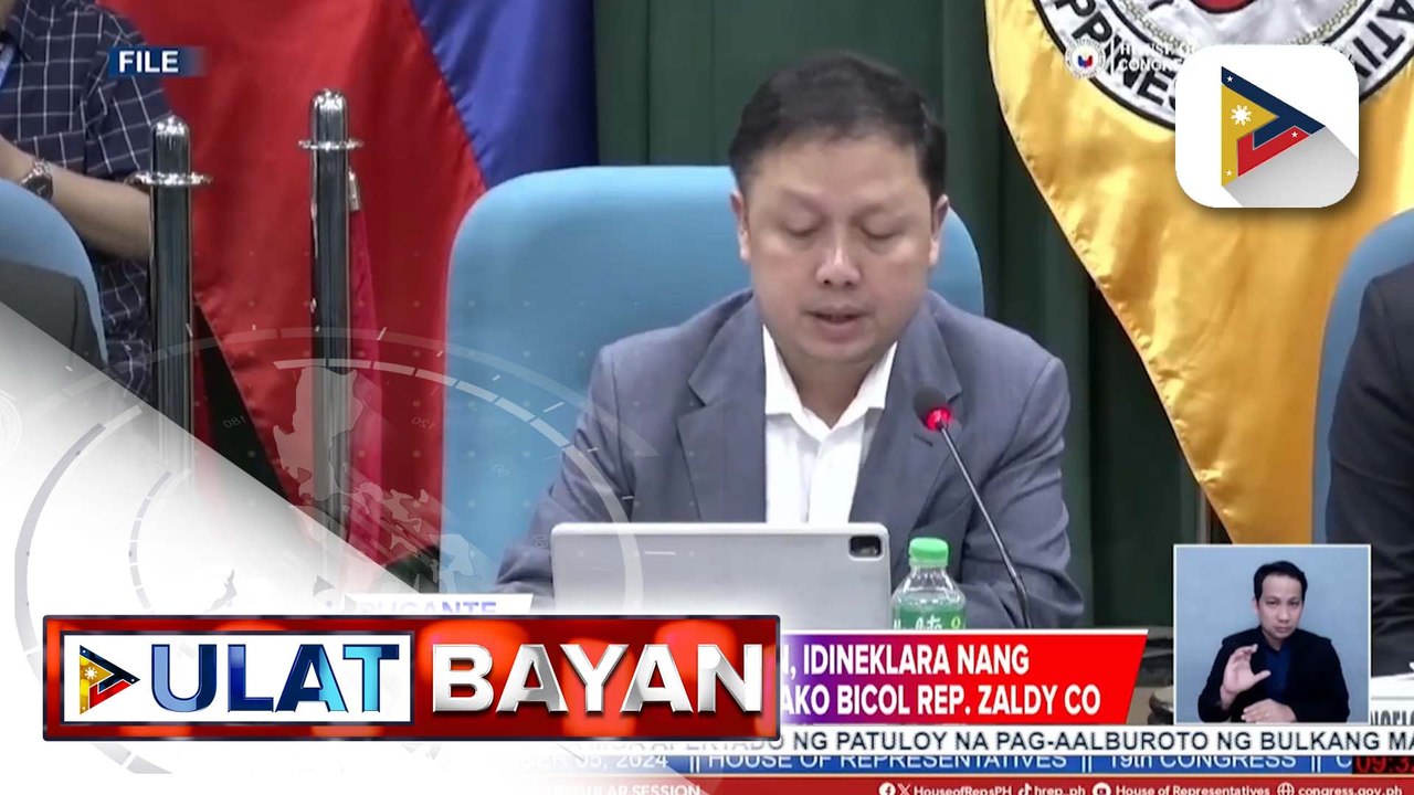 Sandiganbayan 6th Division, idineklara nang ‘fugitive from justice’ si dating Ako Bicol Rep. Zaldy Co