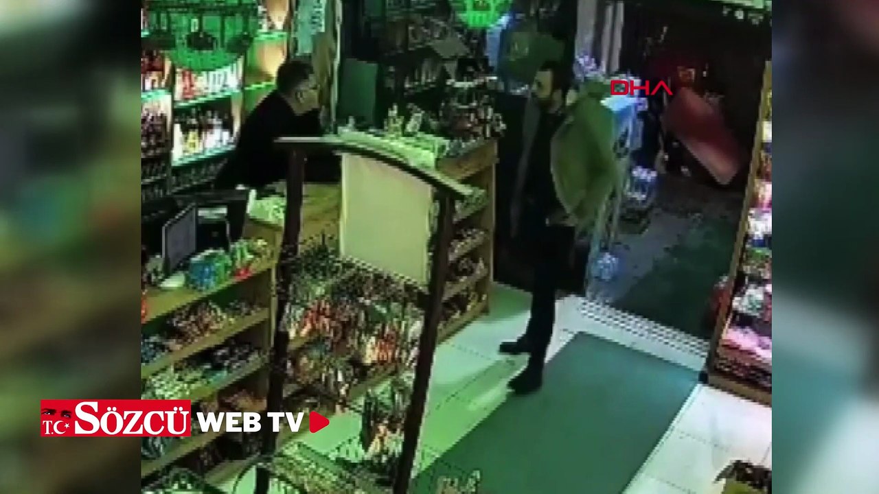 'Eksik para üstü verdin' dedi, market sahibine ne bulduysa fırlattı