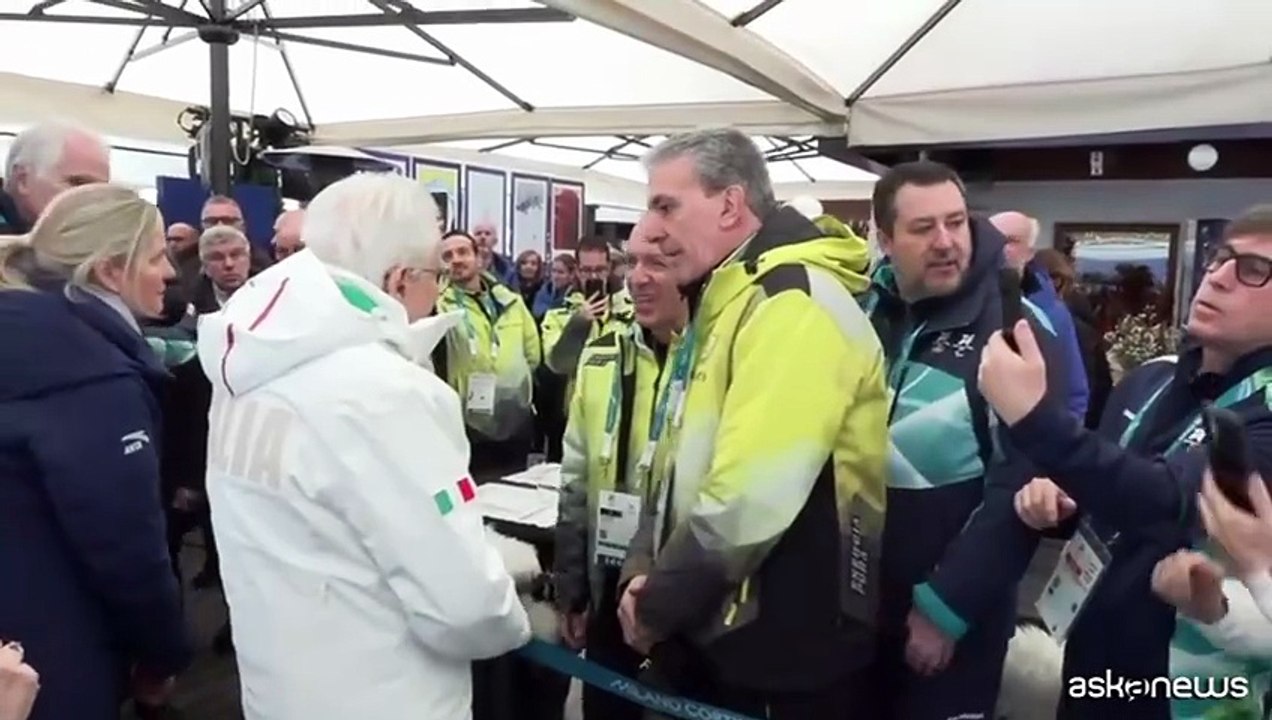 Olimpiadi, Mattarella sulle piste per le azzurre del superG a Cortina