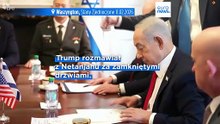 Trump "nalegał" na Netanjahu, by kontynuować rozmowy z Iranem