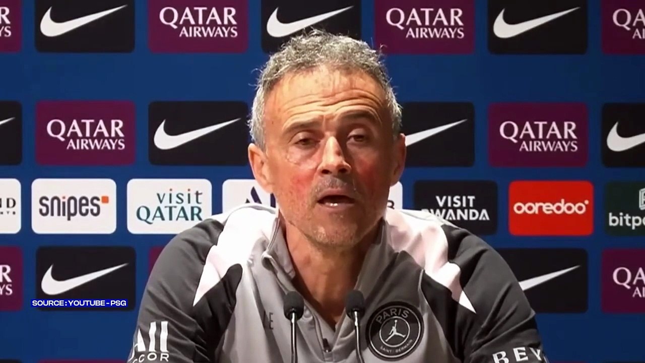 Luis Enrique sur Nuno Mendes