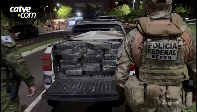 Após perseguição, mais de 500kg de maconha são apreendidos em Foz do Iguaçu