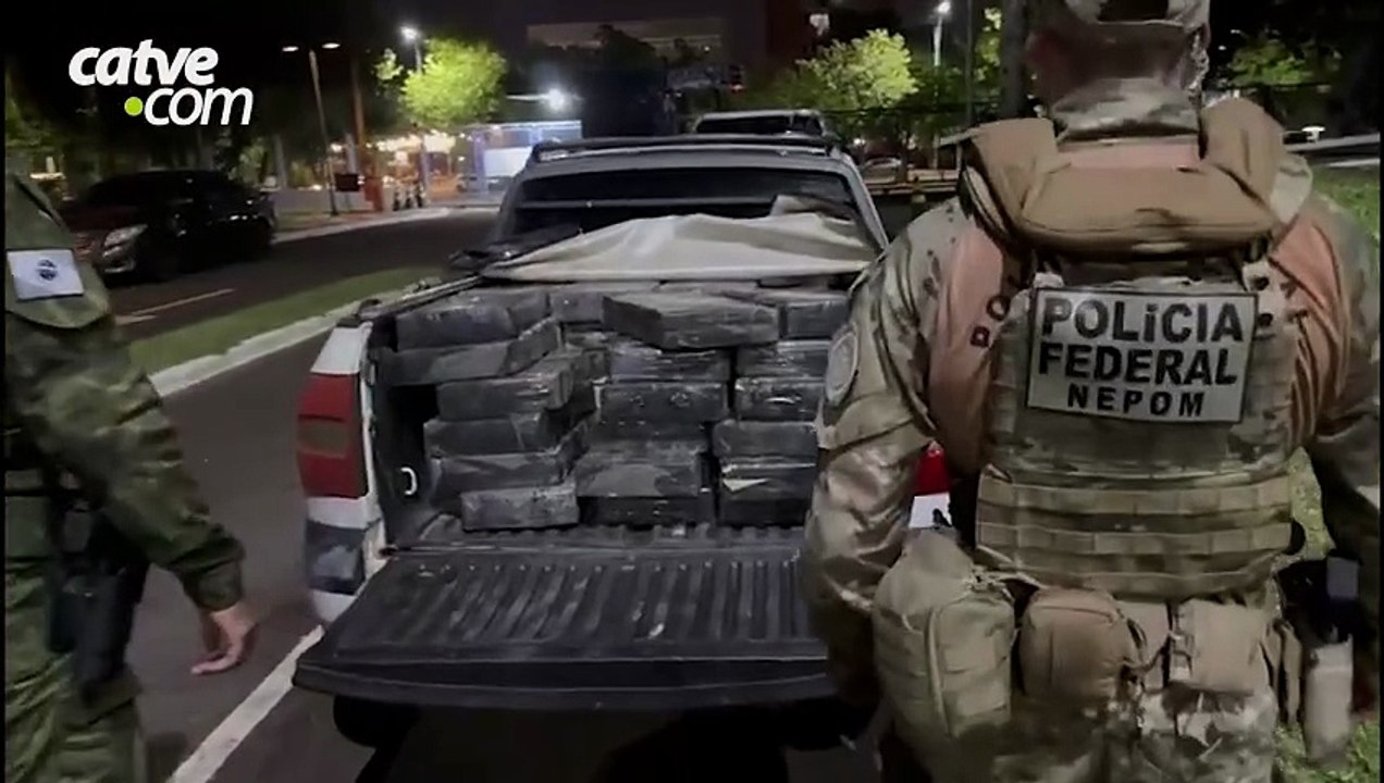 Após perseguição, mais de 500kg de maconha são apreendidos em Foz do Iguaçu