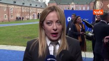 Meloni: Costi energia? "Occorre partire da una revisione degli Ets e contrastare la speculazione"