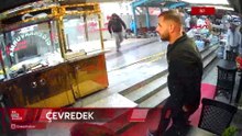 İstanbul Küçükçekmece'de kontrollü yıkılan bina, yanındaki başka binaya devrildi