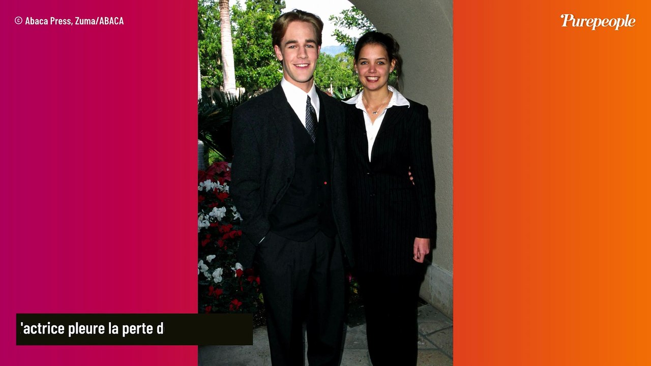 "C'est le coeur lourd..." : Katie Holmes prend la parole après le départ de James Van Der Beek, son partenaire de Dawson
