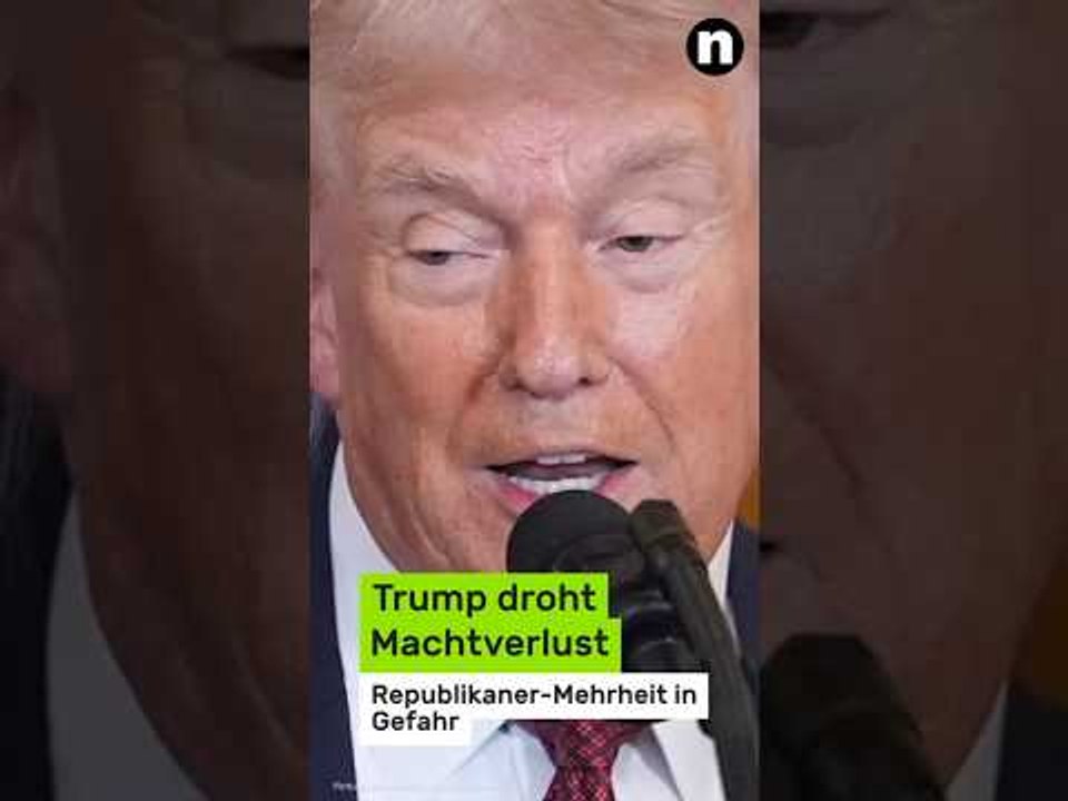 Republikaner-Mehrheit in Gefahr - US-Präsident droht Machtverlust