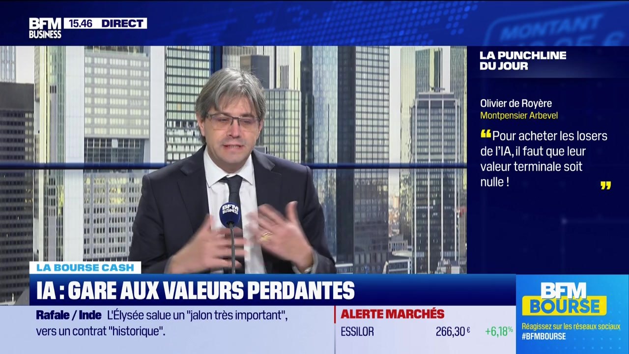 La bourse cash : « Pour acheter les losers de l’IA, il faut que leur valeur terminale soit nulle » - 12/02