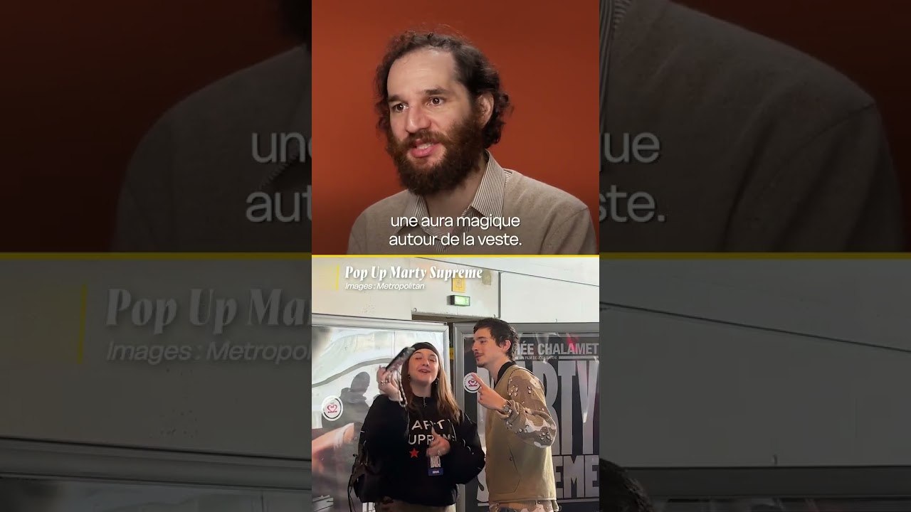 “Oh la veste de Marty Supreme ?” 👀