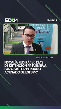 Fiscalía pedirá 180 días de detención preventiva para pastor peruano acusado de estupr*