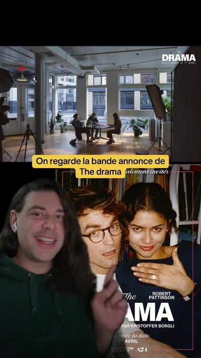 On regarde la bande annonce de The drama avec Zendaya et Robert Pattinson qui sort au cinéma le 1er avril !#trailerreaction #thedrama #Zendaya #RobertPattinson #onregardequoi