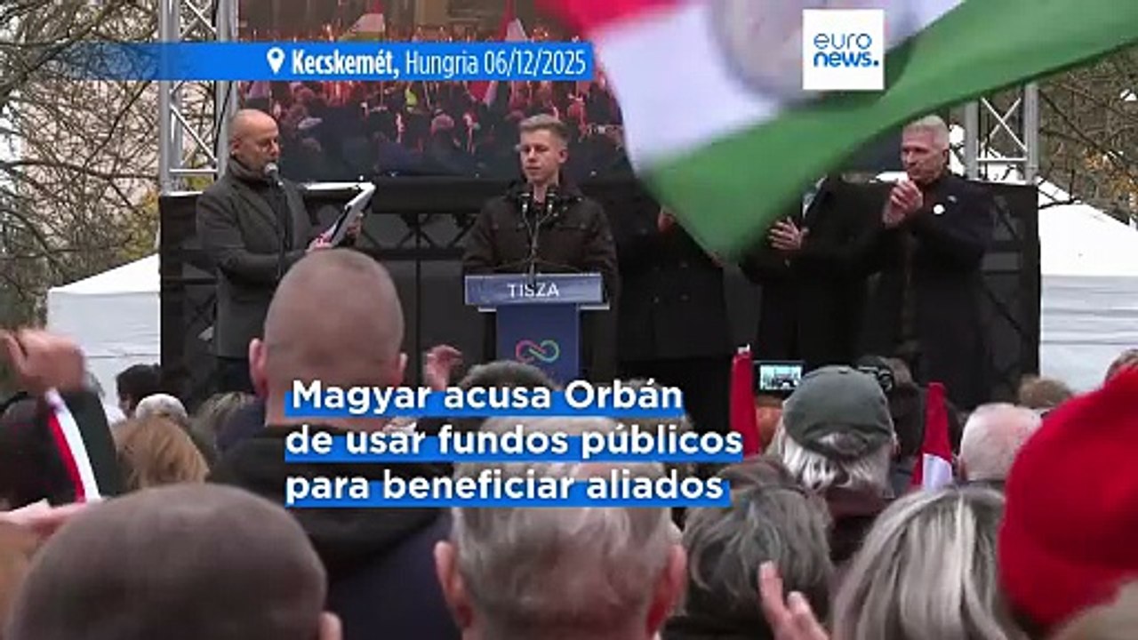 Líder da oposição húngara, Péter Magyar, denuncia táticas "ao estilo russo" na campanha eleitoral