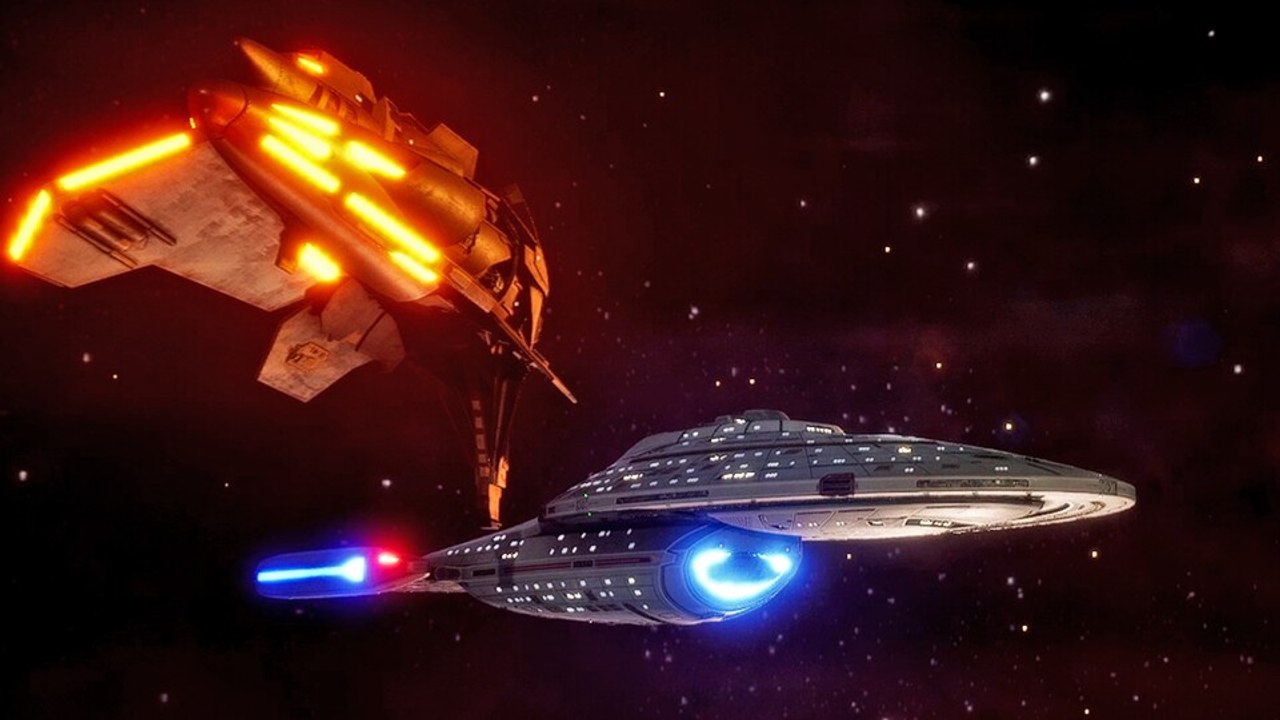 Feuer frei: In Star Trek Voyager - Across the Unknown legen wir Kazon-Schiffe in Schutt und Asche