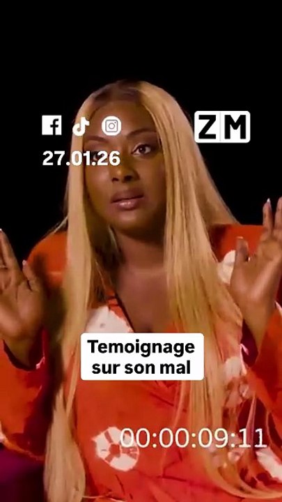 Halima fait un témoignage sur le mal qui l'a ronge