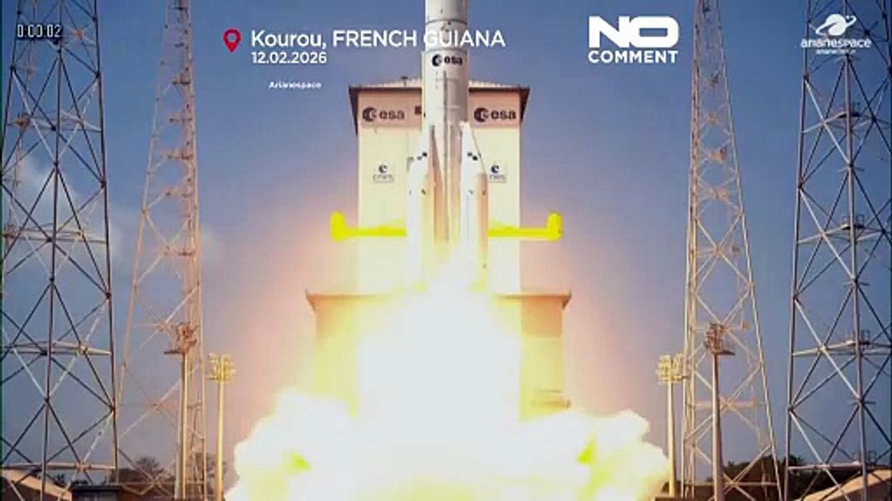 Stärkste europäische Rakete Ariane 64 bringt Amazon-Satelliten ins All