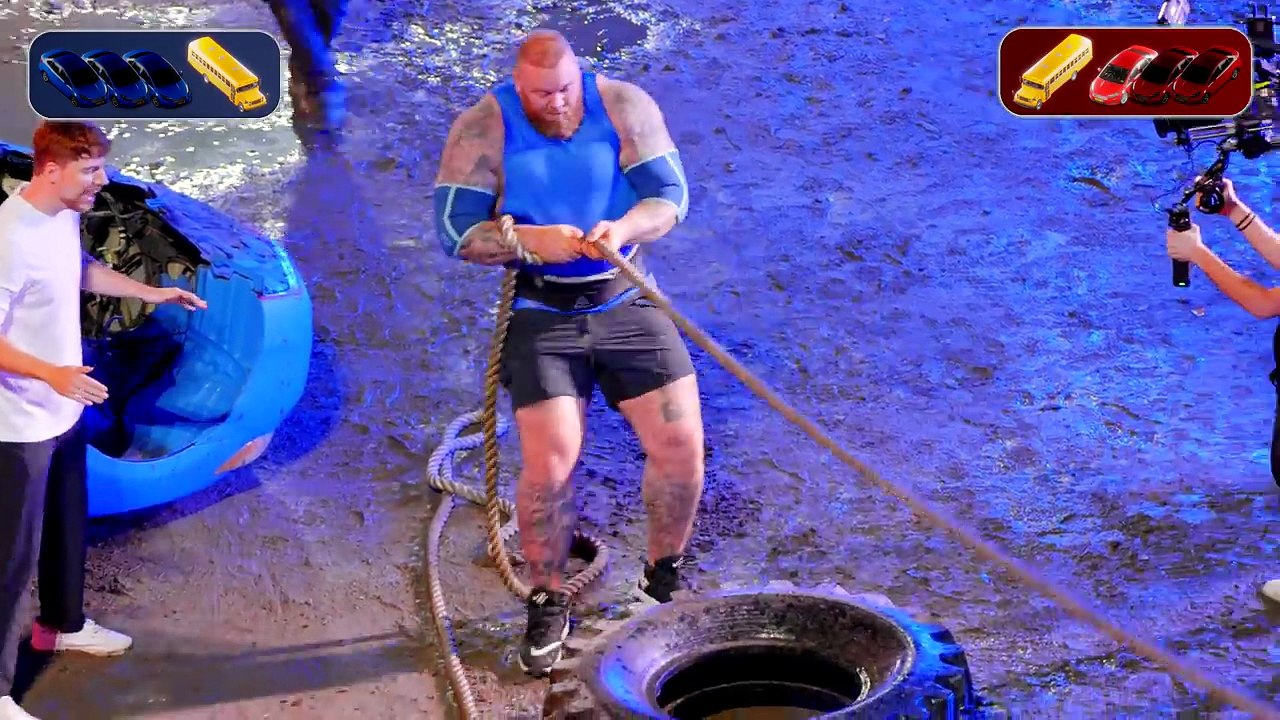 World's Strongest Man Vs Robot