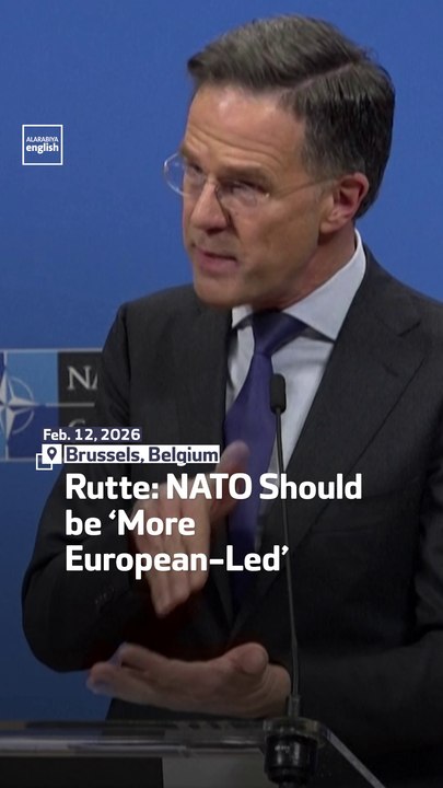Rutte: NATO Should be ‘More European-Led’