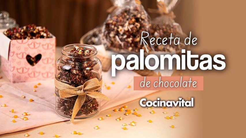 Receta de palomitas de chocolate ¡En 15 minutos!
