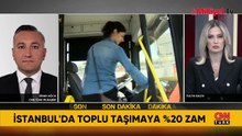 İstanbul'da toplu ulaşıma yüzde 20 zam