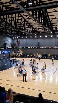 İlk Çeyrek Sonucu - Beşiktaş 17-25 Fenerbahçe - Tekerlekli Sandalye Basketbol Süper Ligi 13. Hafta