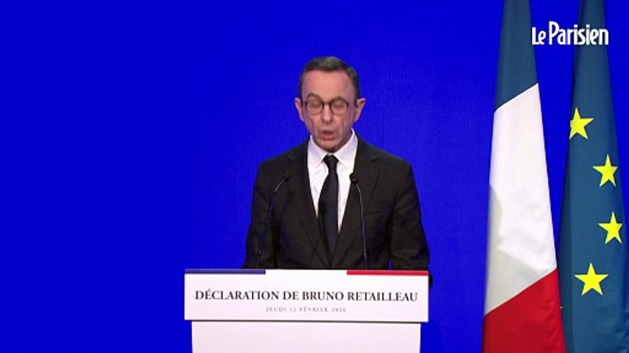 Présidentielle 2027 : candidat « par devoir », Retailleau se lance dans la course à l'Elysée