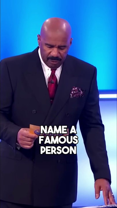 An Easy Question Sets Steve Harvey Loose on Family Feud