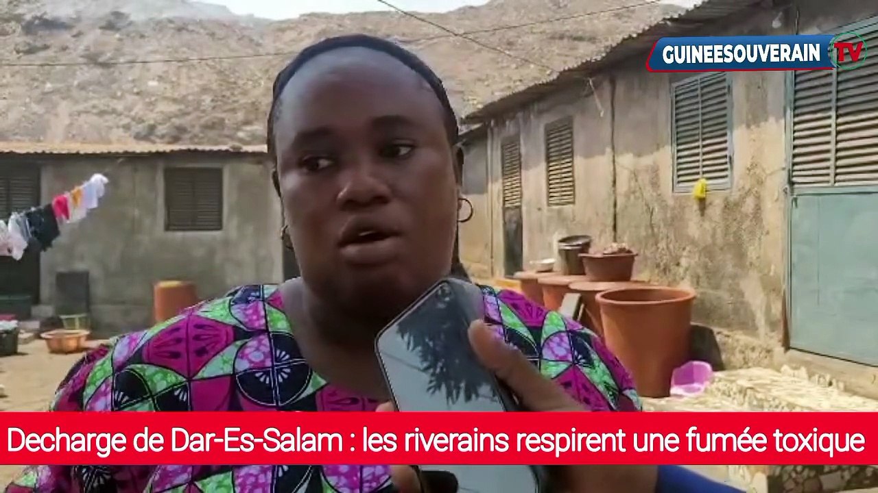 Les riverains de la décharge de Dar-Es-Salam n’en peuvent plus