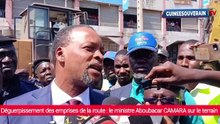 Le ministre Aboubacar CAMARA