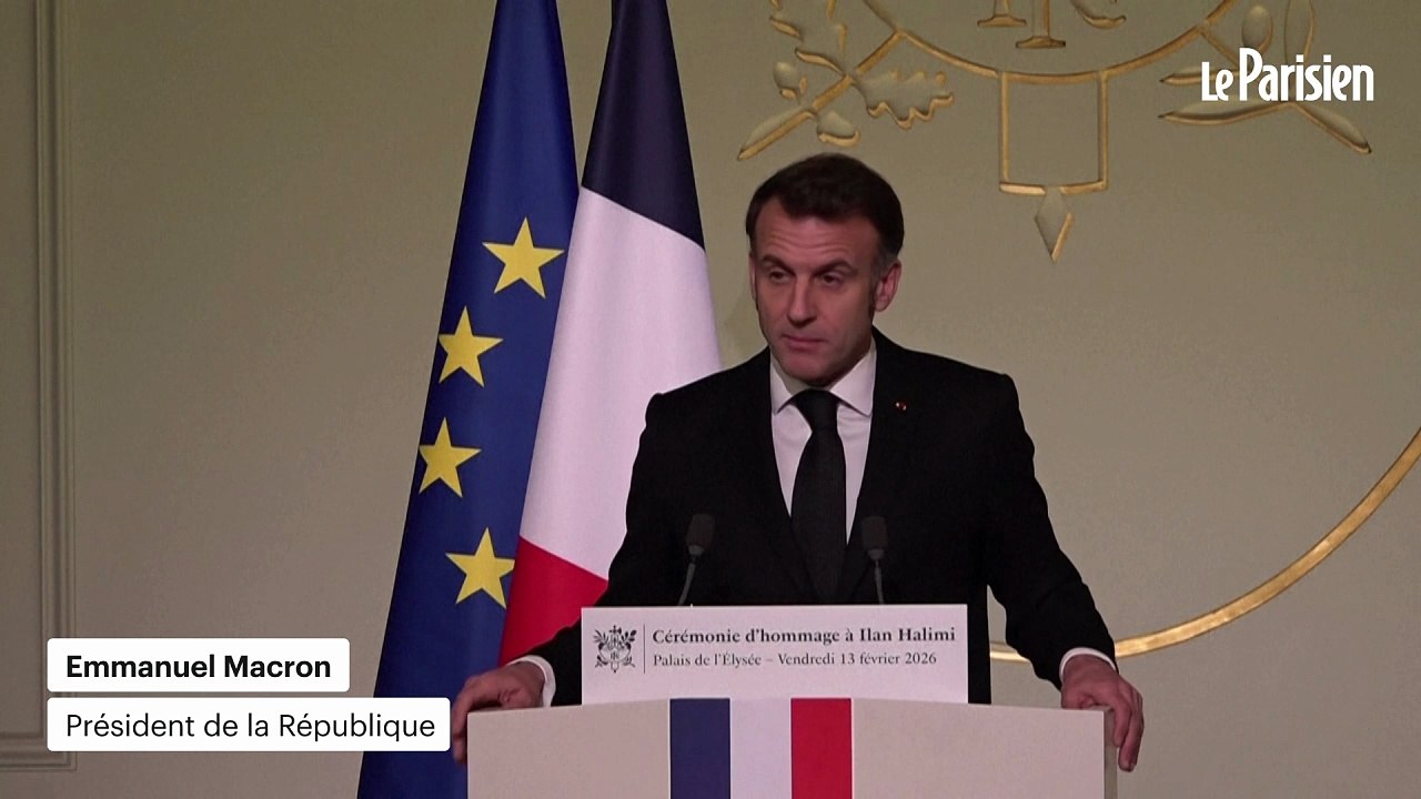 Macron dénonce « l'hydre antisémite » lors d'un hommage à Ilan Halimi