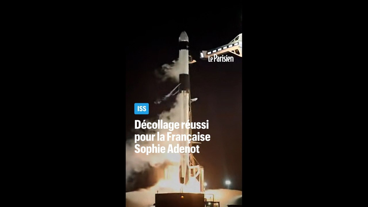 Décollage réussi vers l'ISS pour la Française Sophie Adenot