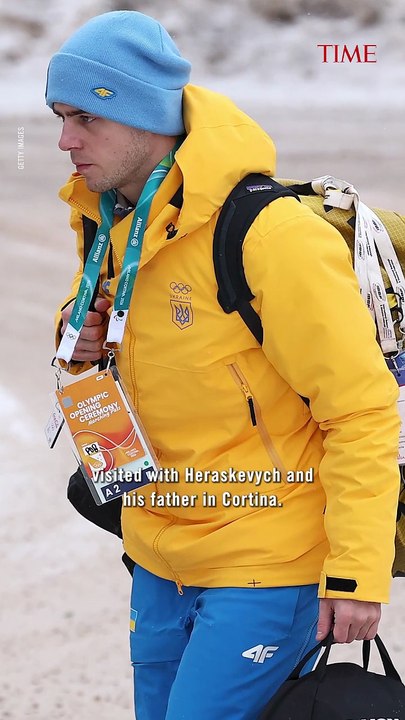 Why a Ukrainian athlete was disqualified from the Winter Olympic over his “helmet of remembrance”
