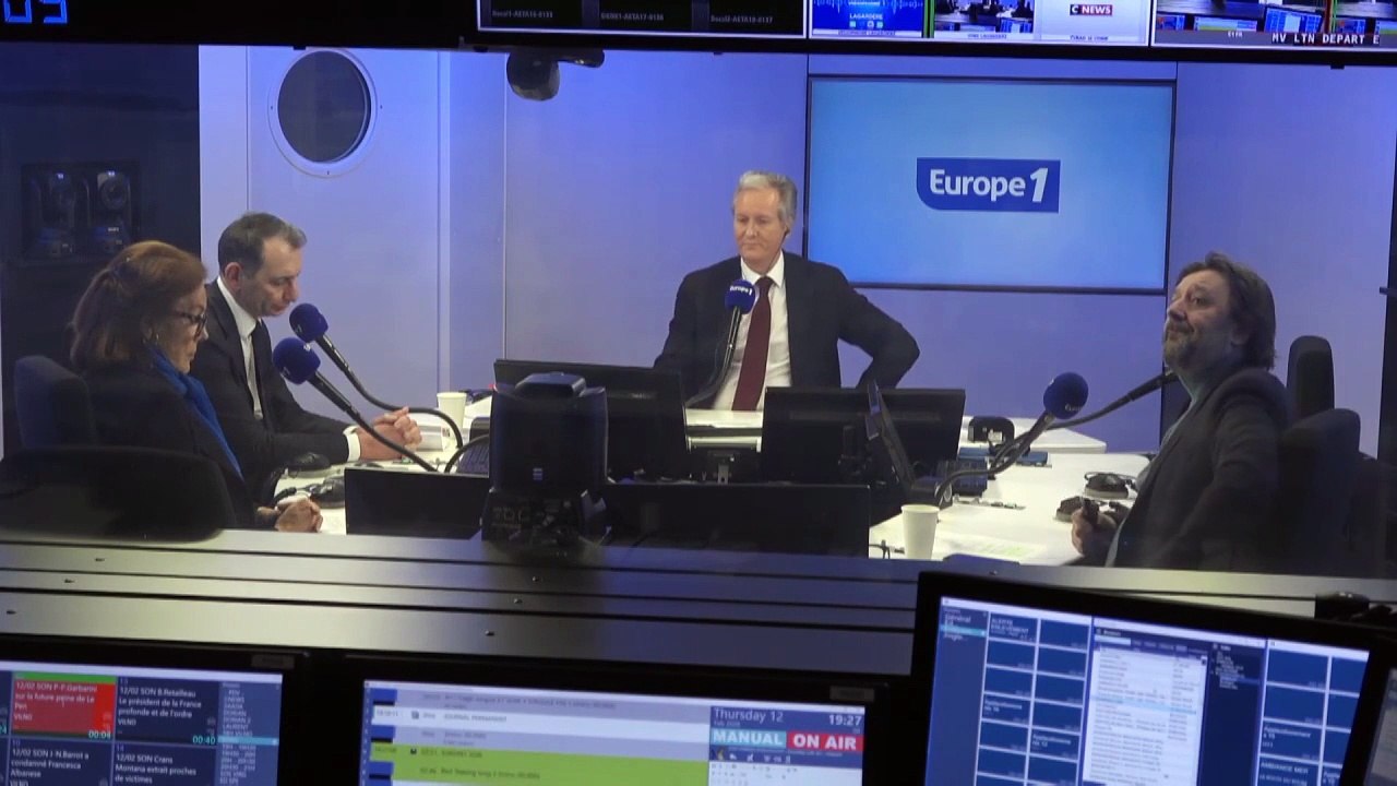 Procès du RN : «je ne sais pas qui sera candidat, mais je sais qui fera campagne : M.Le Pen et J.Bardella» indique L.Jacobelli