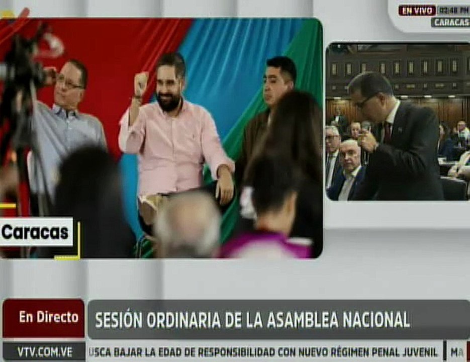 Dip. Arreaza destacó los seis días de trabajo de debate y aportes del proyecto de Ley Amnistía