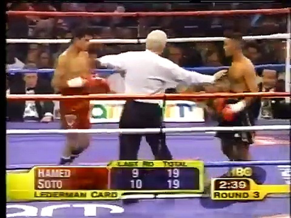Prince Naseem Hamed vs Cesar Soto + Evander Holyfield & Lennox Lewis interviews - HBO 10-22-99