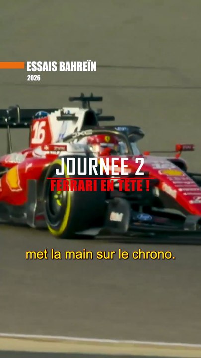 Essais de Bahreïn 2026 | Journée 2 #F1 #EssaisF1 #Bahreïn
