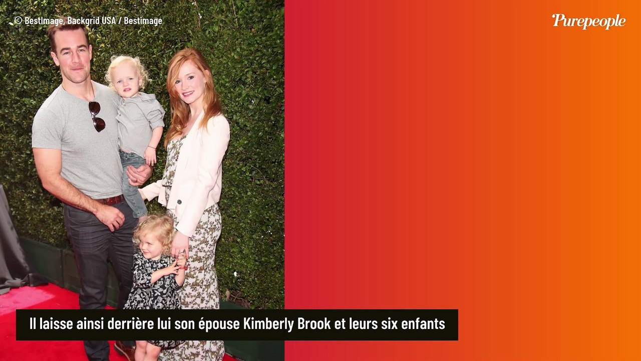 Avant d'avoir 6 enfants avec sa femme Kimberly, James Van Der Beek (Dwason) a été marié à une autre femme : Heather prend la parole