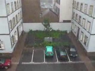 Strasbourg, 31 mai 2008. Averse orageuse.