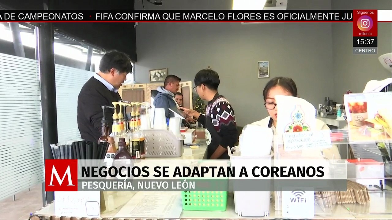 Negocios locales se adaptan a la cultura y aprendieron a hablar coreano