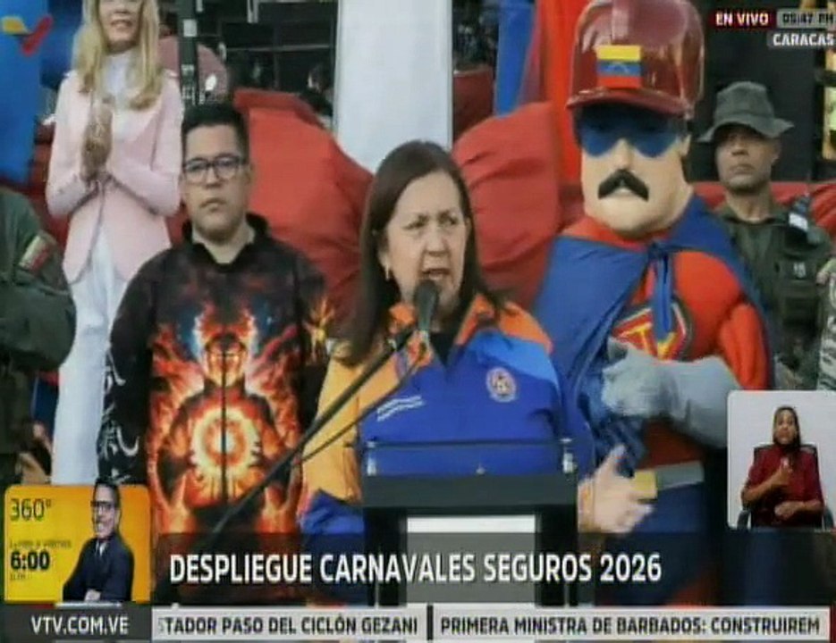 Autoridades de Caracas lideran despliegue para los Carnavales Felices y Seguros 2026